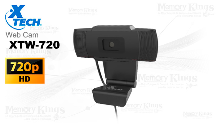 Xtech XTW-720 HD Webcam with Microphone